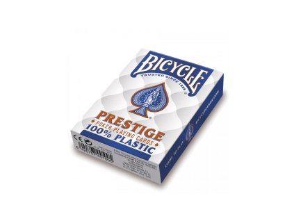 Hrací karty Bicycle Prestige Rider Back Jumbo Blue
