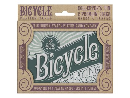 Hrací karty Bicycle Retro Tin