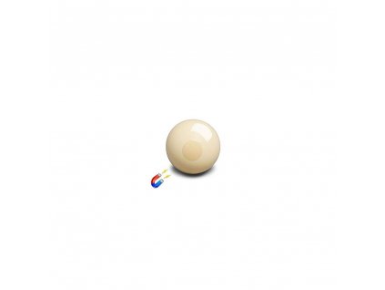 Koule Aramith pool bílá magnetická 57,2mm