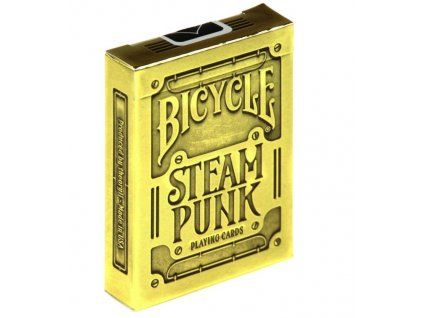 Hrací karty Bicycle Steampunk – zlaté