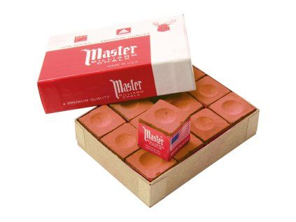 Křída kulečníková Master Rust - oranžová rez