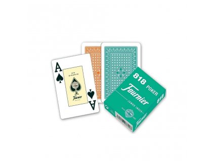Hrací karty Fournier 818 JUMBO INDEX, Barva zelená