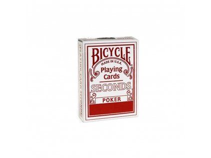 Hrací karty Bicycle Seconds – červené