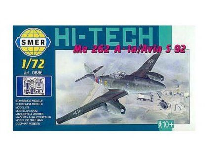 Model Me 262 A-1a a Avia S-92 Hi-Tech Směr 1:72