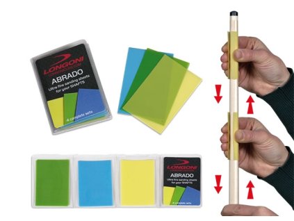 Set na údržbu špice Longoni Cleaning Paper Abrado
