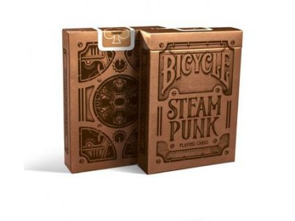 Hrací karty Bicycle Premium Gold steam punk