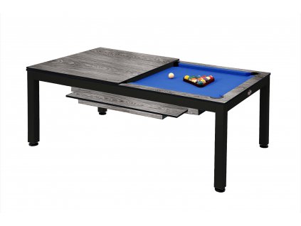 Kulečníkový stůl pool Elegant Dinner 7ft Black s jídelní deskou