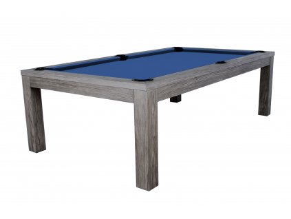 Kulečníkový stůl Elegant Wood Dinner Silver Mist s krycí deskou