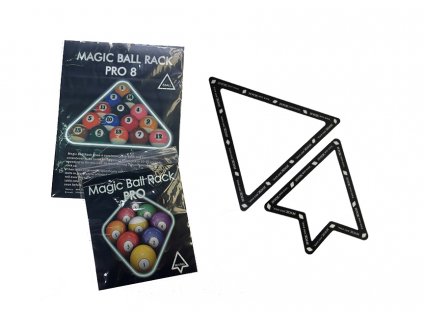 Rozstřelová podložka Magic Ball Rack Pro 8ball + 9 /10ball set 2 ks