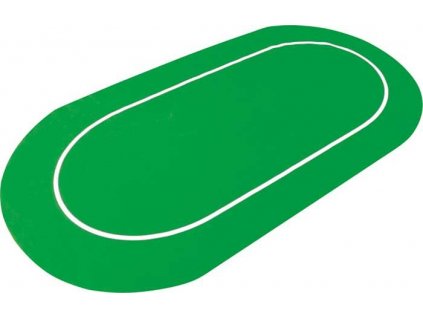 Plátno na poker zelené gumové