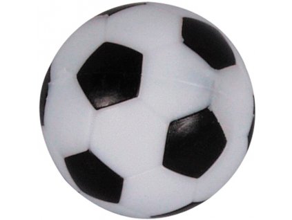 Míček stolní fotbal černobílý  36mm