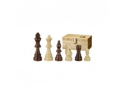 Šachové figury Philos Remus 76 mm se šachovým plátnem set