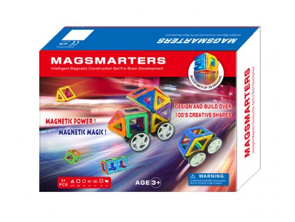 51pcs Plastic Magnetic Construction Set Magnet Designer