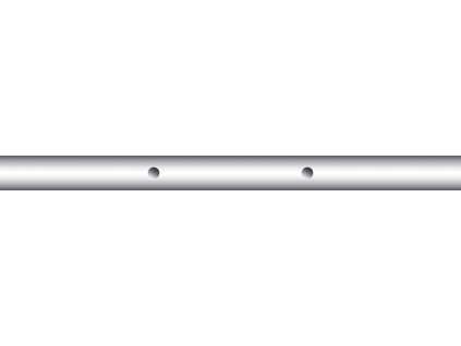 Náhradní tyč 2 dírky, ⌀ 16 mm, délka 125 cm