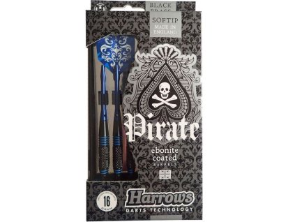 Šipky soft Pirate 16g Blue