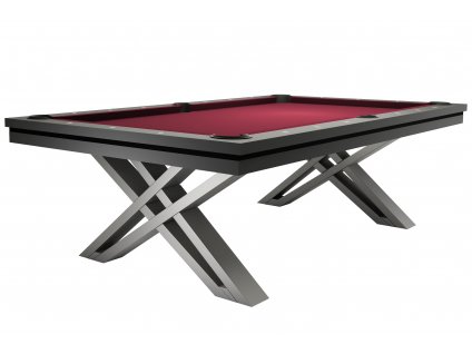 Kulečníkový stůl pool Merkur 8ft Dark Grey