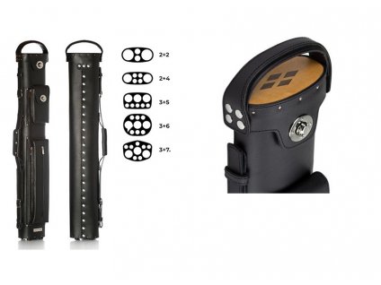 Tubus na tága Tango Zorzal MKT 2/4 Full Grain kůže Black