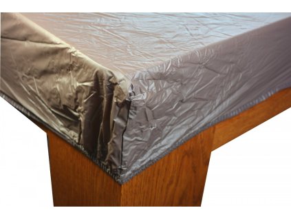 Krycí plachta na kulečník Brown s gumou 6-9ft