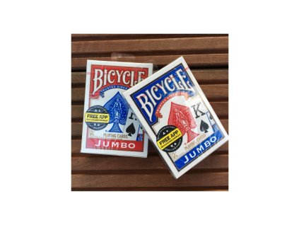 Bicycle Rider Back International Jumbo Index RED