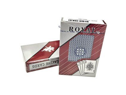 Hrací karty Royal Poker Bridge – modré
