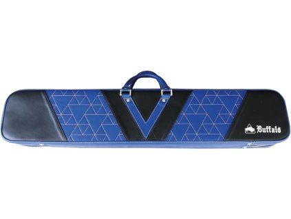 Pouzdro na tága Buffalo cue bag Pro Deluxe black/blue 2/6
