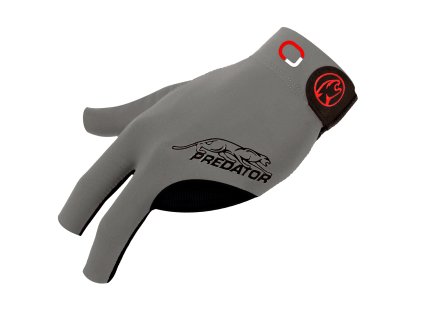 45 195 05 2 Handschuh Predator Second Skin 3 Finger Jasmin Ouschan Grau fur linke Hand main