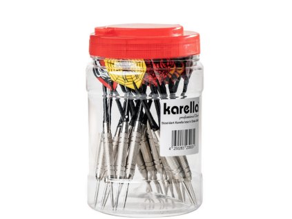 Šipky steel 19g Karella 24 ks v boxu