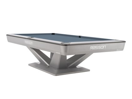 55 143 18 3 Billardtisch Pool Rasson Victory III silber sharkgrey
