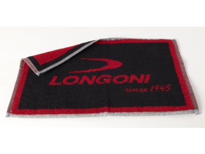 Ručník Longoni Towel Black/Red