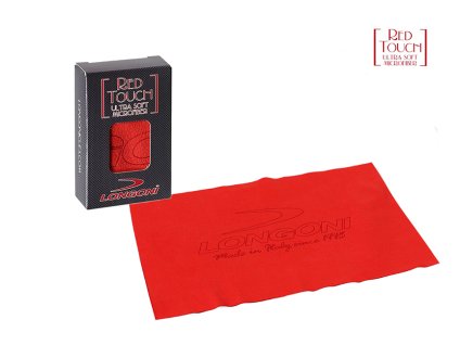 Ručník Longoni Touch Ultra Soft Microfiber Red
