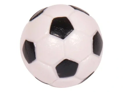 Míček stolní fotbal černobílý 34 mm s profilem