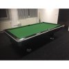 Kulečníkový stůl Pool Buffalo Pro II ,9ft košíkový Drop Pocket , černý