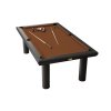 Billard Jazz cuir drap chocolat