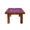 Billard Jazz simili Rene Pierre drap violet