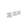 Lampa CLUB 3 kov / sklo silver