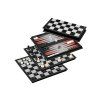 Šachy+dáma+Backgammon set Magnetic Philos