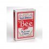 Hrací karty Bee – standardní index, červené