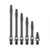 NÁSADKY NA ŠIPKY ALUMINIUM ALU DARTS ČERNÉ
