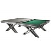 55 135 08 7 Billardtisch Pool Rasson Pierce 8 ft Fuss hellgrau Gelbgruen