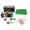Pokerový set Basic 200 žetonů + příslušenství v boxu