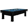55 056 08 5 Billardtisch Pool Bern 8 ft Fuss schwarz elektrikblauqgLVV8lZxmdwC