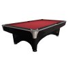 55 200 08 5 Billardtisch Pool Dynamic IV glaenzend schwarz rot