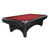 55 200 09 7 Billardtisch Pool Dynamic IV grau rot