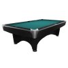 55 200 09 6 Billardtisch Pool Dynamic IV 9 ft Fuss matt schwarz blaugruen