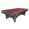 55 200 09 8 Billardtisch Pool Dynamic IV 9 ft Fuss hellgrau rot