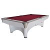 55 200 09 3 Billardtisch Pool Dynamic IV 9 ft Fuss glaenzend weiss burgund