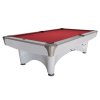 55 200 09 3 Billardtisch Pool Dynamic IV 9 ft Fuss glaenzend weiss rot