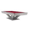 55 143 18 3 Billardtisch Pool Rasson Victory III silber burgund