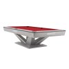 55 143 18 3 Billardtisch Pool Rasson Victory III silber rot