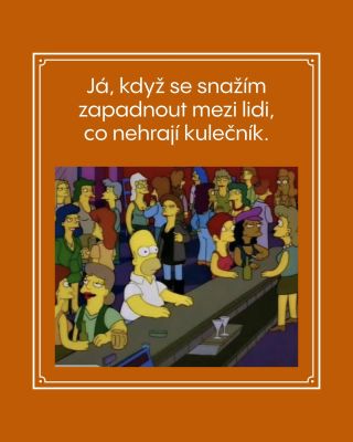 Jak se cítíte ve společnosti, kde ostatní nehrají kulečník? 🎱 Sedí tenhle obrázek na vás? 😅 #ikulecnik #kulecnik #pool...